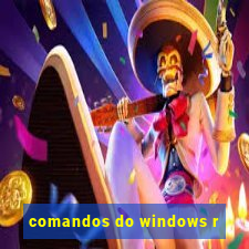 comandos do windows r